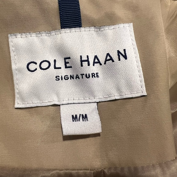 Cole Haan Signature Hooded Trench Coat in Khaki - Picture 3 of 9